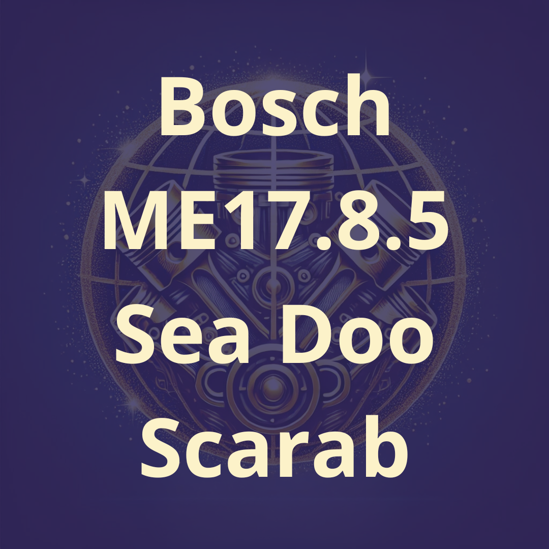 Bosch ME17.8.5 Sea Doo - Scarab