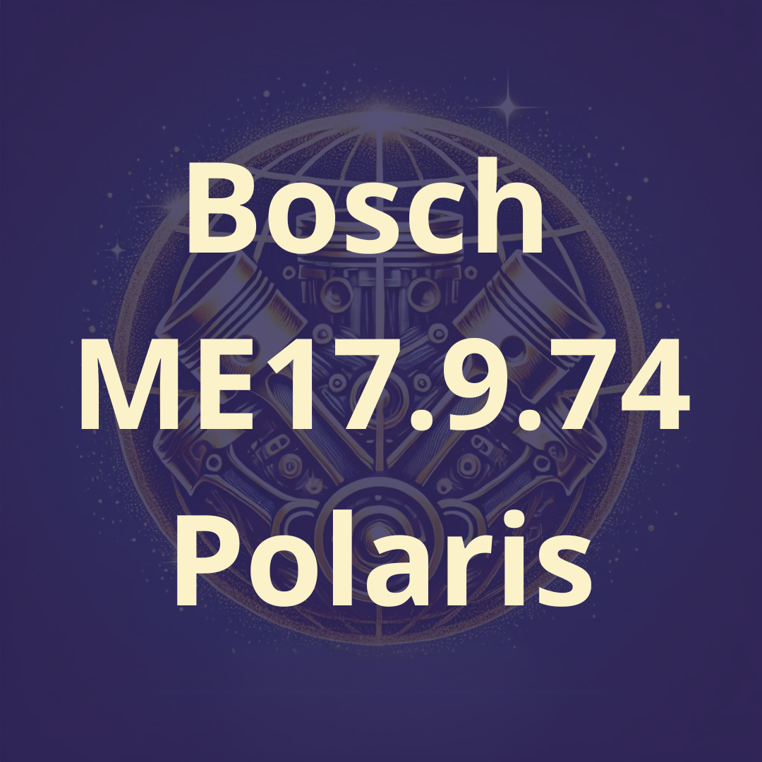 Bosch ME17.9.74 Polaris oldskulltuning tunerpro