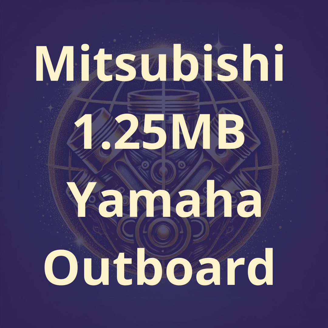 Mitsubishi 1.25MB Yamaha Outboard