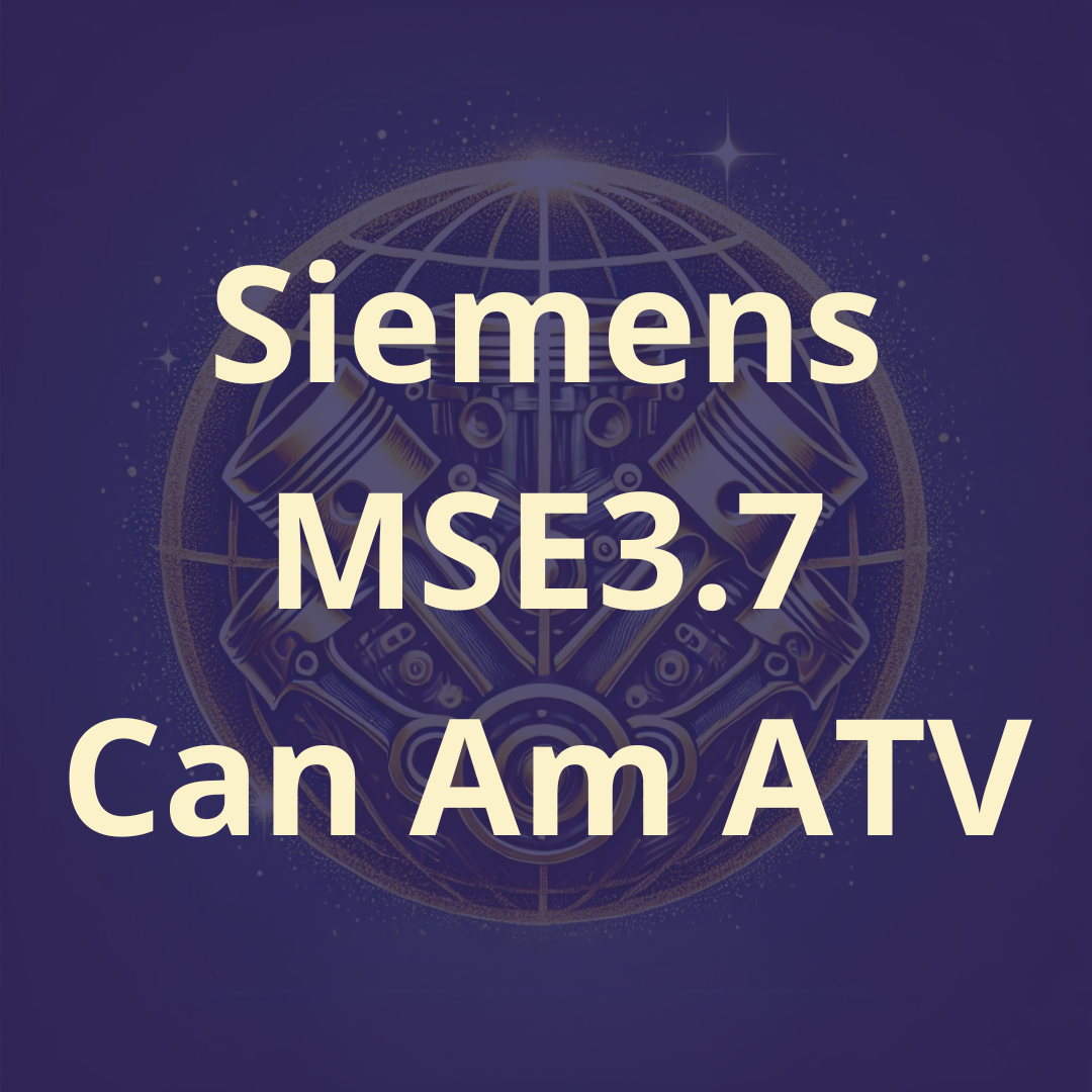 Siemens MSE3.7 Can Am tunerpro xdf maps