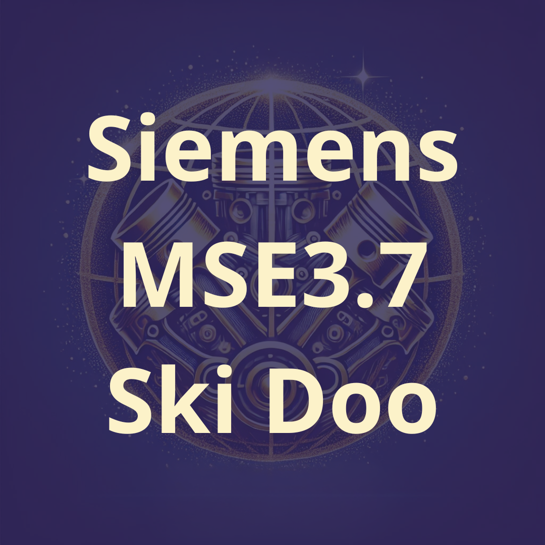 Siemens MSE3.7 Ski Doo snowmobile tunerpro maps