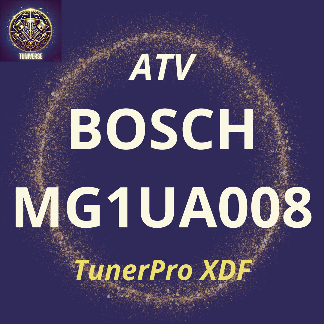 BOSCH MG1UA008 tunerpro xdf