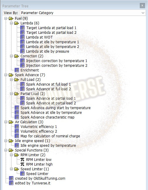 GPX Demon GR 200 ecu xdf calibration file Delphi mt05.02