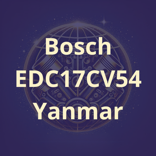 Bosch EDC17CV54 Yanmar chiptuning