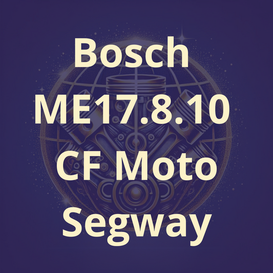 Bosch ME17.8.10 CF Moto - Segway