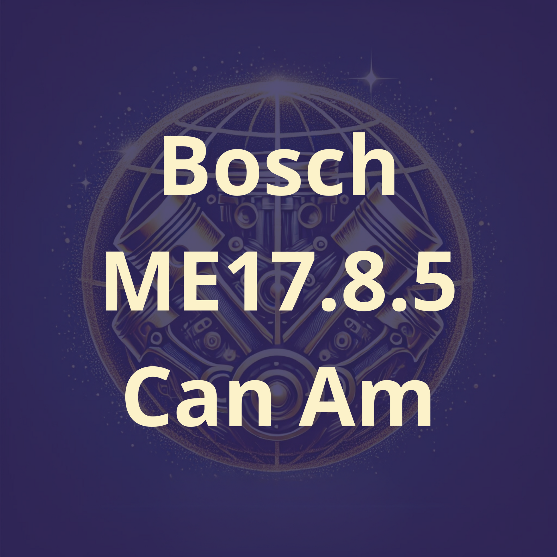 Bosch ME17.8.5 Can Am tuning