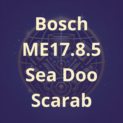 Bosch ME17.8.5 Sea Doo - Scarab