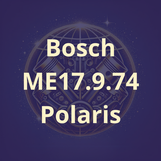 Bosch ME179.74 Polaris tunerpro maps