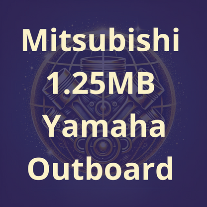 Mitsubishi 1.25MB Yamaha Outboard
