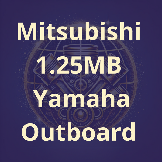 Mitsubishi 1.25MB Yamaha Outboard