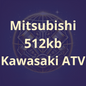 Mitsubishi 512kb Kawasaki ATV