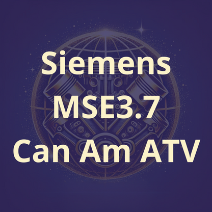 Siemens MSE3.7 Can Am tunerpro xdf maps