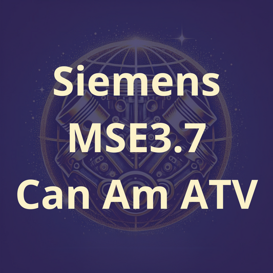 Siemens MSE3.7 Can Am tunerpro xdf maps