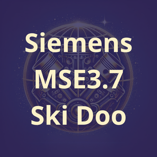 Siemens MSE3.7 Ski Doo snowmobile tunerpro maps